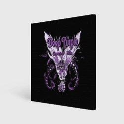 Холст квадратный Deep Purple: Greatest Hits, цвет: 3D-принт