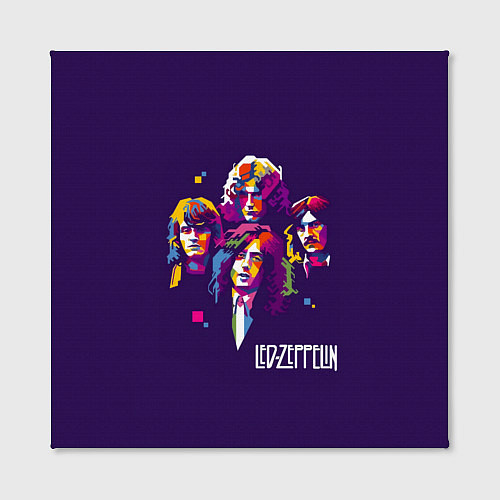 Картина квадратная Led Zeppelin: Violet Art / 3D-принт – фото 2