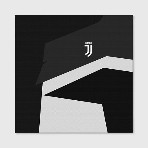 Картина квадратная FC Juventus: Sport Geometry / 3D-принт – фото 2