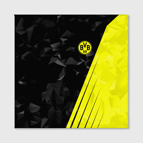 Картина квадратная FC Borussia Dortmund: Abstract / 3D-принт – фото 2