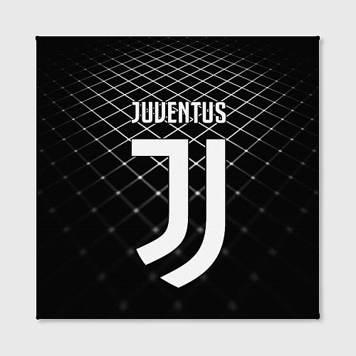 Картина квадратная FC Juventus: Black Lines / 3D-принт – фото 2