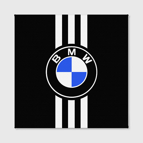 Картина квадратная BMW: White Strips / 3D-принт – фото 2