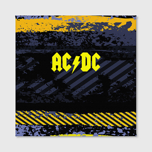 Картина квадратная AC/DC: Danger Style / 3D-принт – фото 2