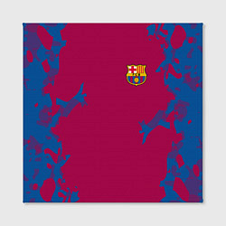 Холст квадратный FC Barcelona: Purple Original, цвет: 3D-принт — фото 2