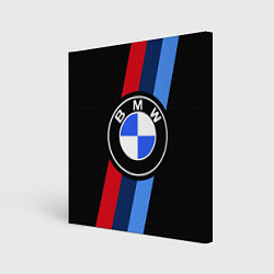 Холст квадратный BMW 2021 M SPORT БМВ М СПОРТ, цвет: 3D-принт