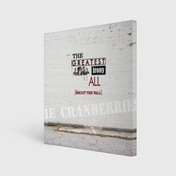 Холст квадратный The Cranberries: Shoot The Wall, цвет: 3D-принт