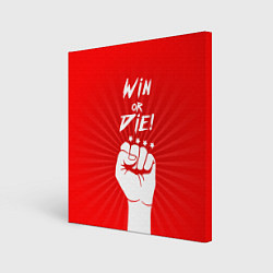 Холст квадратный FCSM: Win or Die, цвет: 3D-принт