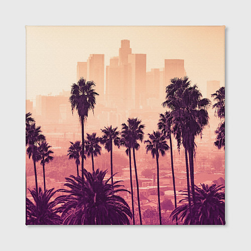 Картина квадратная Los Angeles / 3D-принт – фото 2