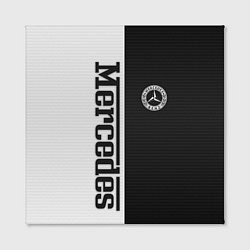 Холст квадратный Mercedes W&B, цвет: 3D-принт — фото 2