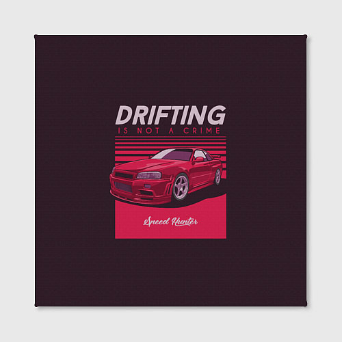 Картина квадратная Drifting Style / 3D-принт – фото 2