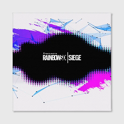 Картина квадратная Rainbow Six Siege: Color Style / 3D-принт – фото 2