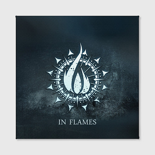 Картина квадратная In Flames: Cold Fire / 3D-принт – фото 2
