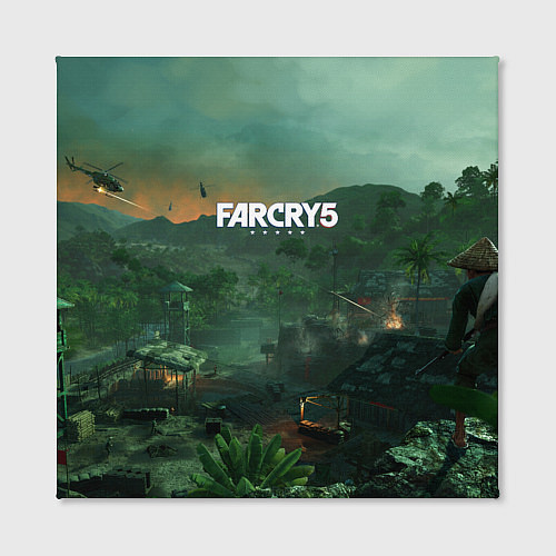 Картина квадратная Far Cry 5: Vietnam / 3D-принт – фото 2