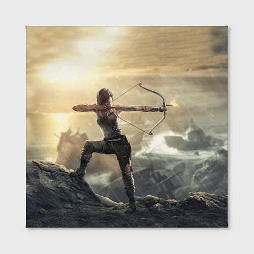 Картина квадратная Tomb Raider / 3D-принт – фото 2
