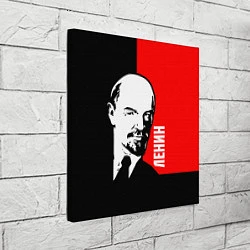 Холст квадратный Хитрый Ленин, цвет: 3D-принт — фото 2