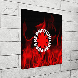Холст квадратный RHCP: Red Flame, цвет: 3D-принт — фото 2
