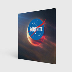 Холст квадратный Fortnite NASA, цвет: 3D-принт