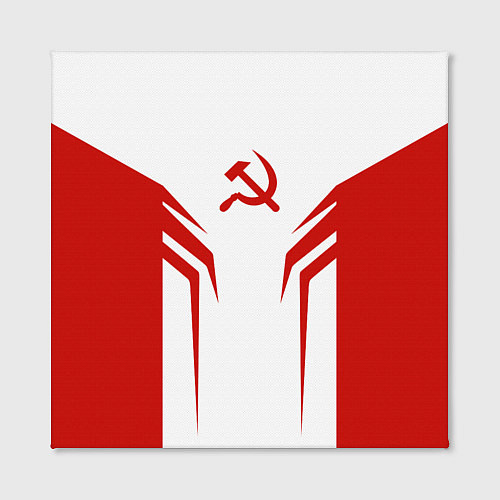 Картина квадратная СССР воин / 3D-принт – фото 2