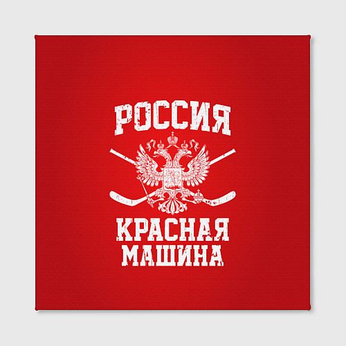 Картина квадратная Россия: Красная машина / 3D-принт – фото 2