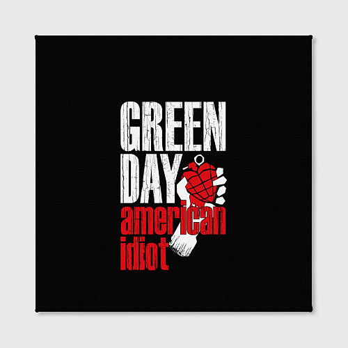 Картина квадратная Green Day: American Idiot / 3D-принт – фото 2