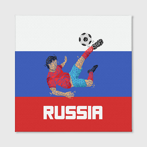 Картина квадратная Russia Footballer / 3D-принт – фото 2