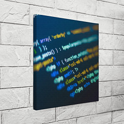 Холст квадратный Programming Collection, цвет: 3D-принт — фото 2