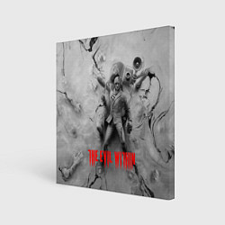 Холст квадратный The Evil Within, цвет: 3D-принт