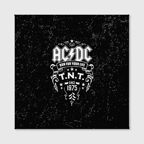Картина квадратная AC/DC: Run For Your Life / 3D-принт – фото 2