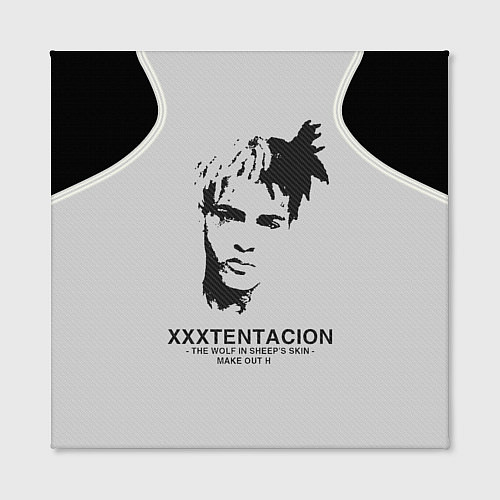 Картина квадратная XXXTentacion RIP / 3D-принт – фото 2