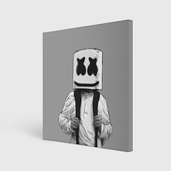 Холст квадратный Marshmallow Boy, цвет: 3D-принт