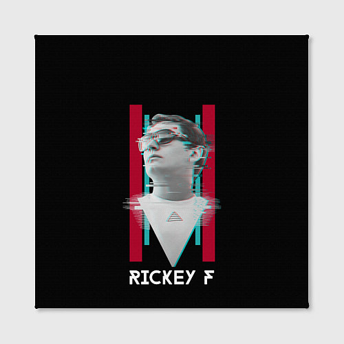 Картина квадратная Rickey F: Glitch / 3D-принт – фото 2