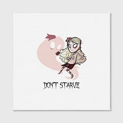 Холст квадратный Don't Starve: Wendy, цвет: 3D-принт — фото 2