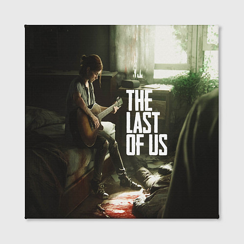 Картина квадратная The Last of Us: Guitar Music / 3D-принт – фото 2