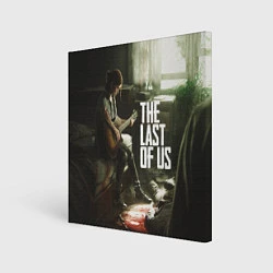 Холст квадратный The Last of Us: Guitar Music, цвет: 3D-принт