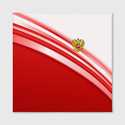 Картина квадратная Россия: красная волна / 3D-принт – фото 2
