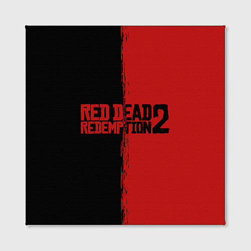 Картина квадратная RDD 2: Black & Red / 3D-принт – фото 2