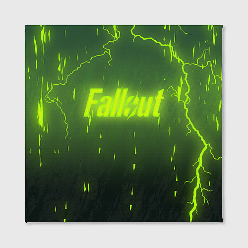 Картина квадратная Fallout: Radiation Storm / 3D-принт – фото 2