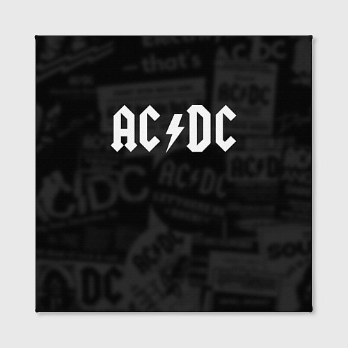 Картина квадратная AC/DC: Black Rock / 3D-принт – фото 2