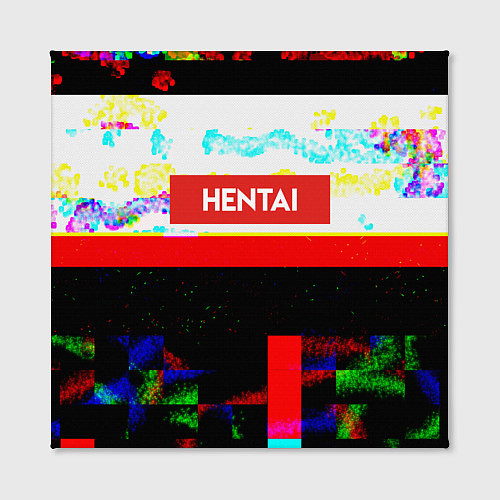 Картина квадратная Hentai Glitch 4 / 3D-принт – фото 2