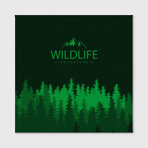 Картина квадратная Wildlife Adventure / 3D-принт – фото 2