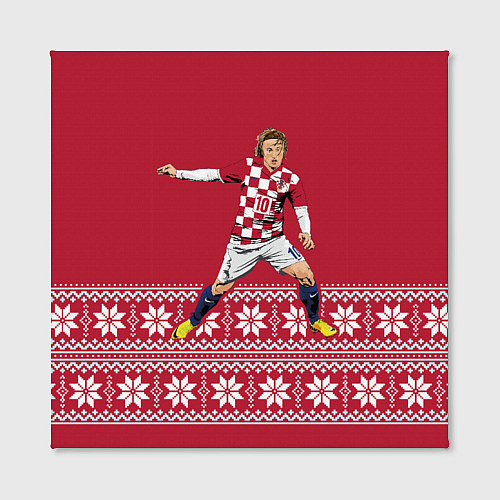 Картина квадратная Luka Modric / 3D-принт – фото 2