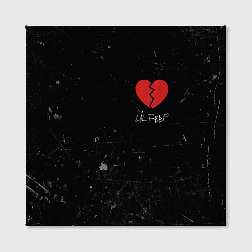 Картина квадратная Lil Peep: Broken Heart / 3D-принт – фото 2