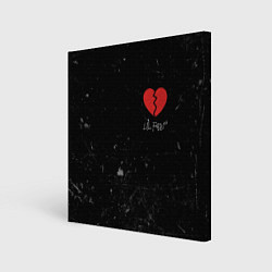 Картина квадратная Lil Peep: Broken Heart