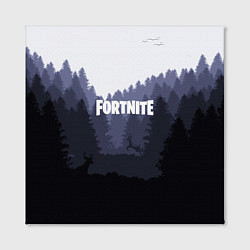 Холст квадратный Fortnite: Dark Forest, цвет: 3D-принт — фото 2