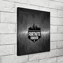 Холст квадратный FORTNITE FOREVER, цвет: 3D-принт — фото 2