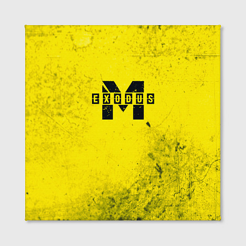 Картина квадратная Metro Exodus: Yellow Grunge / 3D-принт – фото 2