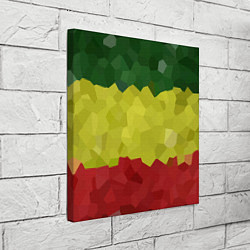 Холст квадратный Эфиопия, цвет: 3D-принт — фото 2