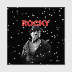 Холст квадратный Old Rocky, цвет: 3D-принт — фото 2