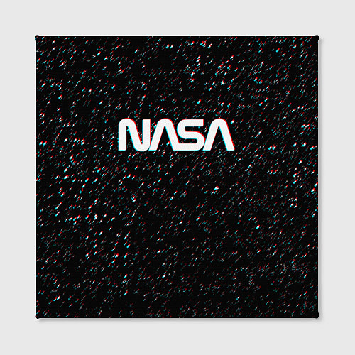 Картина квадратная NASA: Space Glitch / 3D-принт – фото 2