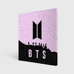 Холст квадратный BTS Boys, цвет: 3D-принт